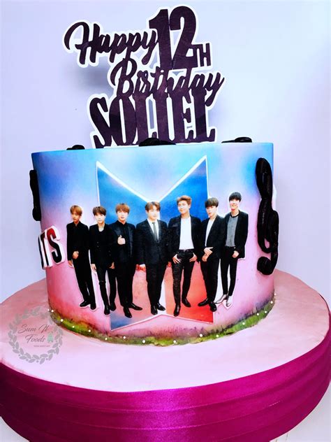 The Best 10 Korean Birthday Cake Ideas Bts