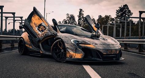 Mclaren 650s By Liberty Walk Literally Breathes The Radioactive Air