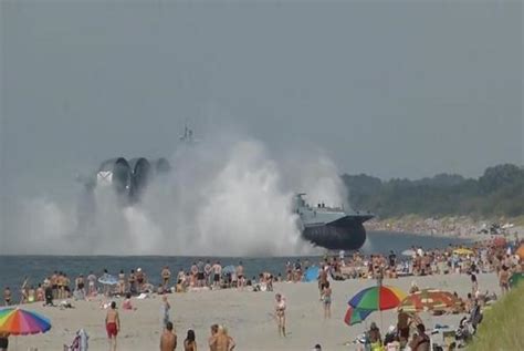Giant Russian Hovercraft Stuns Beachgoers Realclear