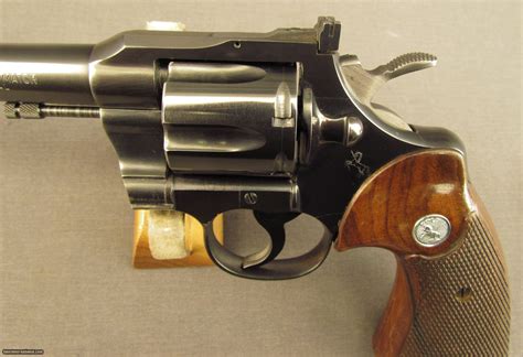 Colt Officers Model Match Revolver 38 Special