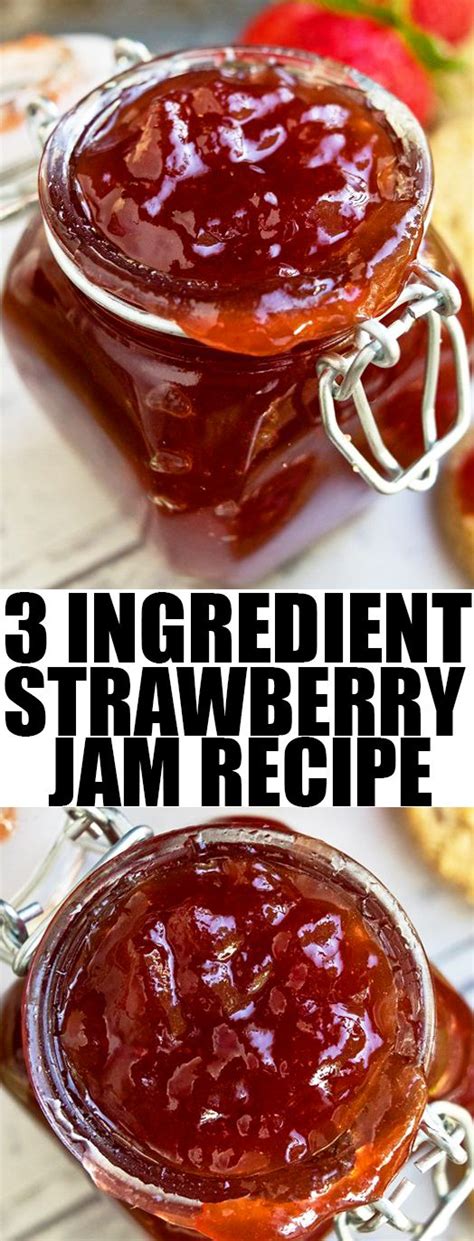 This is by far the easiest recipe i have found for strawberry jam without using a pectin. Quick and easy homemade STRAWBERRY JAM recipe without ...