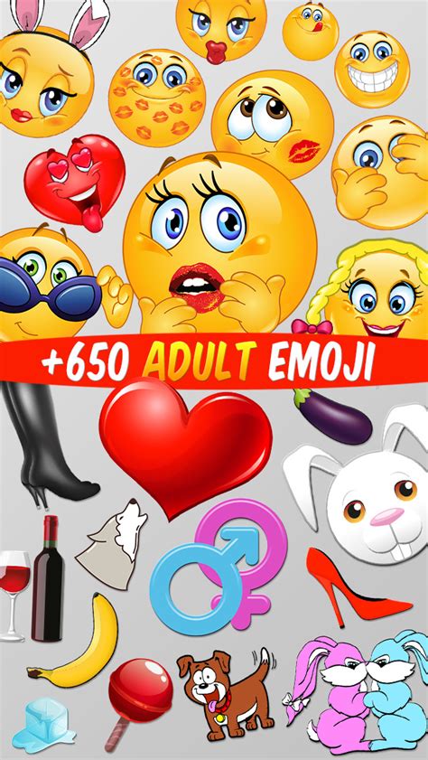App Shopper Adult Emoji Flirty Icons And Text Smiley Emoticons