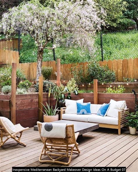 15 affordable diy projects you can do right now! 20+ Inexpensive Mediterranean Backyard Makeover Design Ideas On A Budget | Backyard seating ...