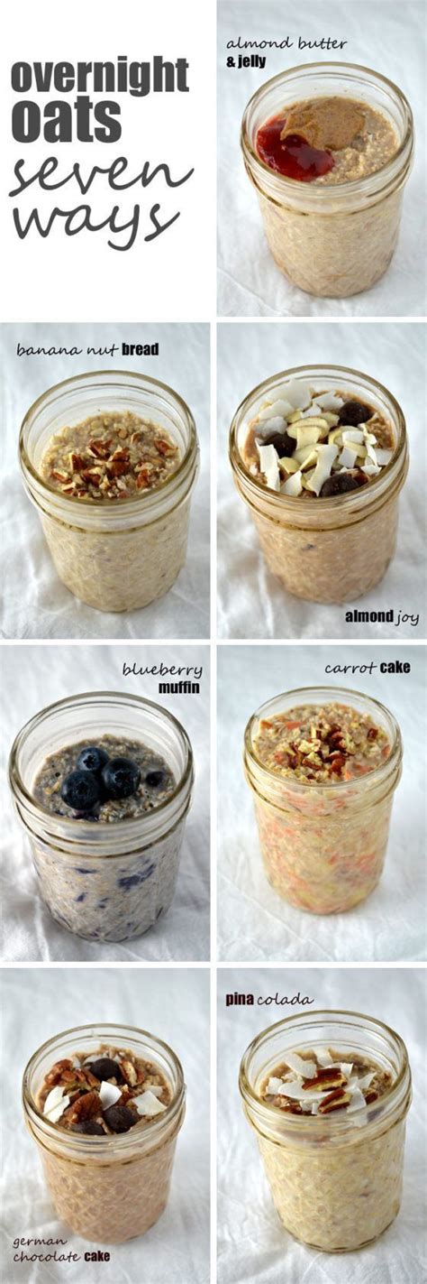 My only recommendation is to use about half the oat volume you think you'll need. Low Calorie Overnight Oats / Meal Prep Overnight Oats 3 ...
