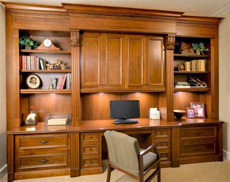 Custom Built Home Office Cabinets 1 Decoredo