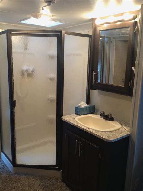 Brilliant 17 Small Rv Bathroom Renovation To Make Your More Cozy For