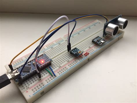 Temperature Compensated Ultrasonic Range Finder With Arduino With