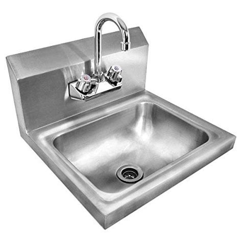Giantex Stainless Steel Hand Wash Sink Wall Mount Commercial Kitchen