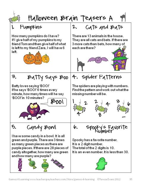 Halloween Games For Second Graders