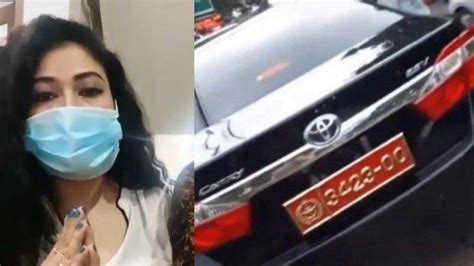 Sosok Pooja Wanita Pamer Mobil Pelat Dinas TNI Yang Viral Sudah