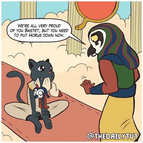 30 Humorous Comics About Ancient Egypt By Daily Tut Comics Bored
