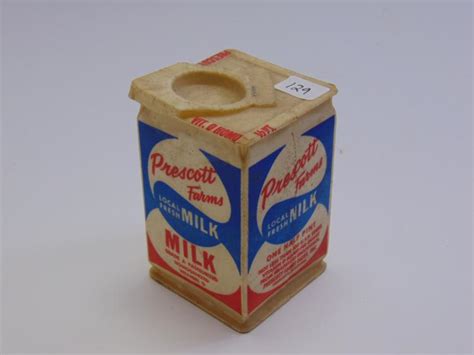 Vintage Prescott Farms Half Pint Milk Carton