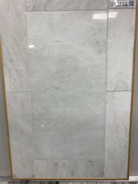 Tile Shop Master Bath Shower Floor Meram Blanc Carrara Pol Hex 2 2199