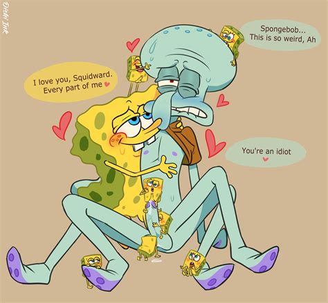 Rule 34 Domination Gay Gay Sex Nick Nickelodeon Spongebob Spongebob Squarepants Squidward