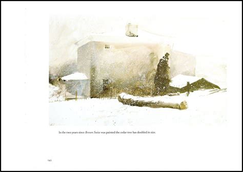 First Snow Painted By Andrew Wyeth In 1959 The Page Is Approx 13