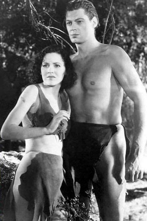 Tarzan And Jane Johnny Weissmuller And Maureen Osullivan In Tarzan And His Mate 1934