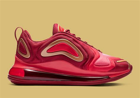 Nike Air Max 720 Kids Crimson Gold Aq3195 600 5 Sneakersbr