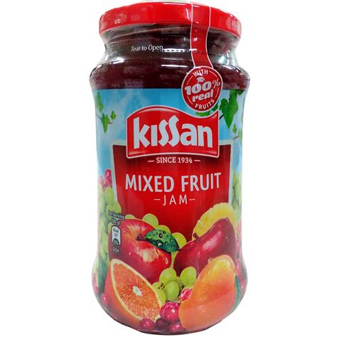 kissan jam mixed fruit 500g jar grocery and gourmet foods