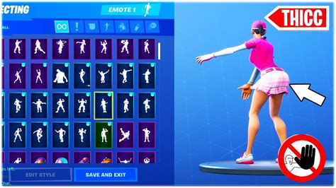 Thicc Skirt Skin Birdie Showcased With Hot Dance Emotes True Heart Hulascenario 😍 ️ Youtube