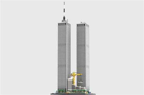 Lego Ideas Wtc Twin Towers And Vista International Hotel 1979