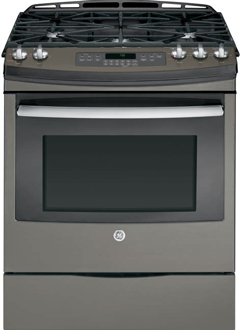 best buy ge self cleaning slide in gas convection range slate jgs750eefes ph