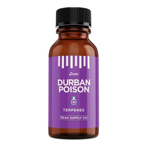 Durban Poison Terpene Strain Peak Terpenes