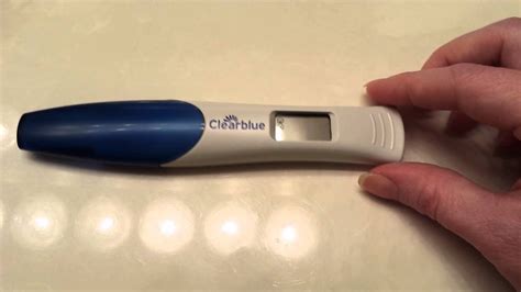 Clearblue Digital Pregnancy Test Youtube