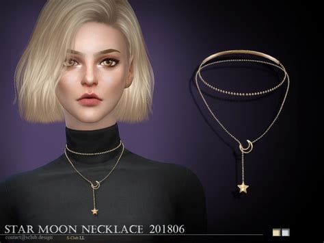 Necklace F 201806 By S Club Ll At Tsr Sims 4 Updates