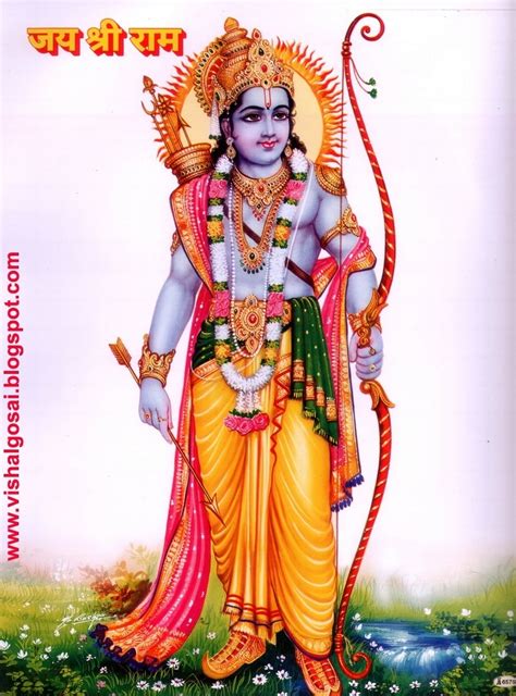 During diwali and dussehra festival season bhagwan ram photo and lord rama hd wallpapers are best for making your whatsapp status. VISHAL GOSAI: God shri Ram & Hanuman