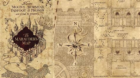 Marauder's Map Harry Potter Wallpapers - Top Free Marauder's Map Harry