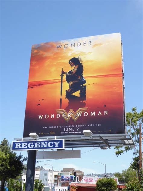 Daily Billboard: Wonder Woman movie billboards ...