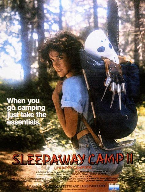 Sleepaway Camp Ii In Sleepaway Camp Scary Movies Horror Movie
