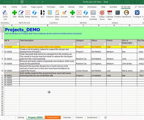 Excel To Do List | Organise your to dos and feel better
