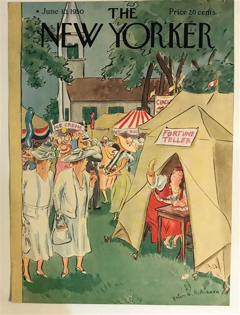 the new yorker magazine original cover june 10 1950 etsy new yorker covers the new yorker