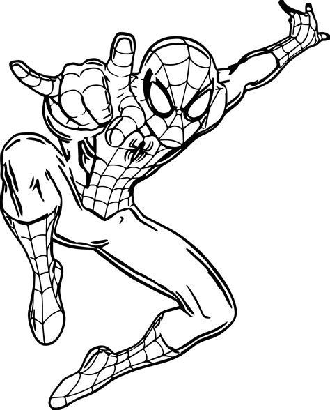 Awesome Ultimate Spider Man Giant Wall Decal Coloring Page Spiderman