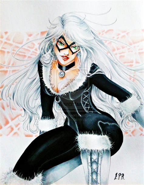 Black Cat Fan Art From Marvel Comics Spider Man By Suki On Deviantart