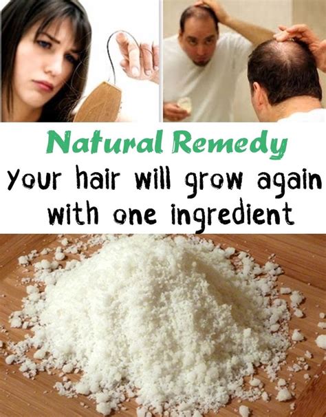Hair Loss Natural Remedy Your Hair Will Grow Again With