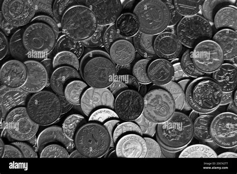 Photo Coins Different Countries Stock Photo Alamy