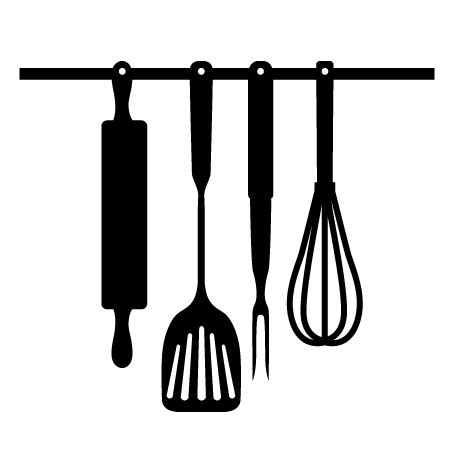 We create kitchen storage solutions and cooking tools to contribute to a healthier lifestyle while ensuring those solutions are budget friendly. kitchen utensils svg | Cooking utensils, Kitchen posters ...