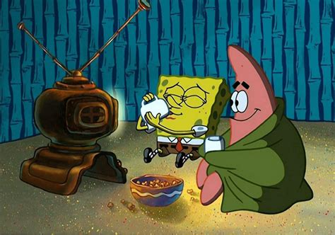 Meme Generator Spongebob And Patrick Watching Tv Newfa Stuff