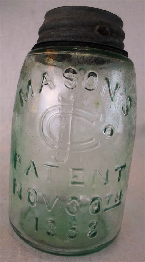 Lot Of 3 Antique Glass Mason Jars Ebay