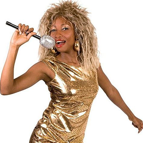 Create a Tina Turner 1980s Fancy Dress Costume