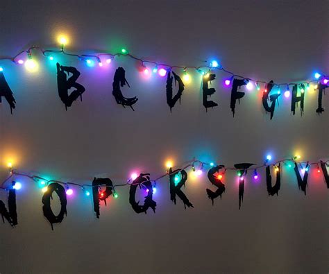 Arduino Based Stranger Things Lights : 5 Steps (with ...