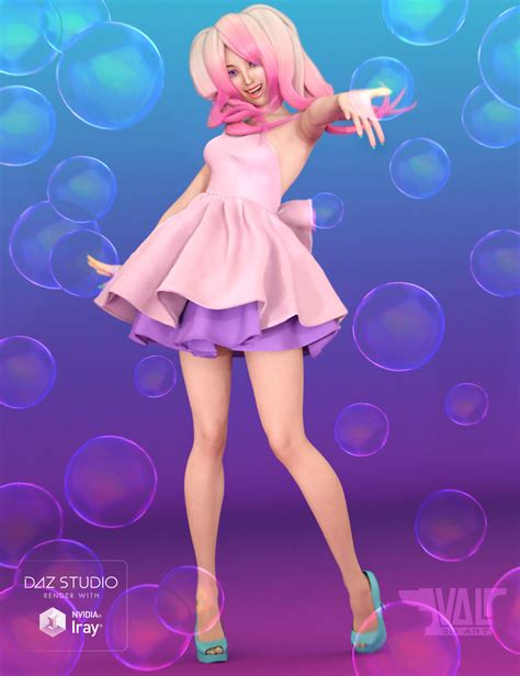 Kawaii Poses And Expressions For Aiko 7 And Genesis 3 Female Daz 3d