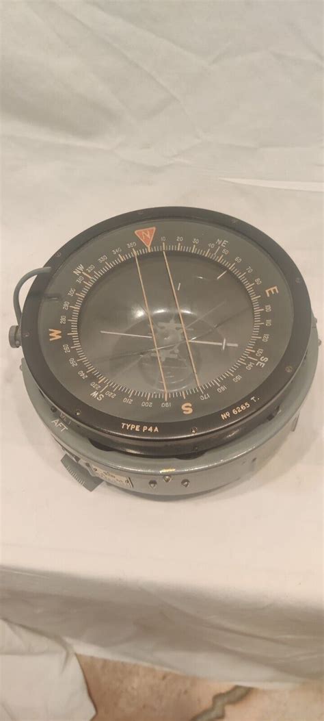 Vintage World War Ii Lancaster Bomber Aircraft Compass Type P4a With