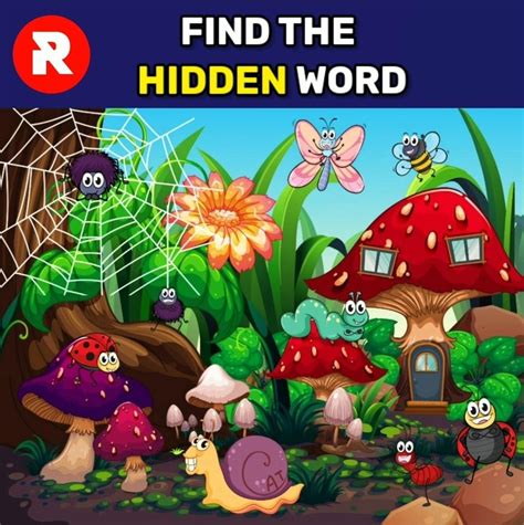 Find The Hidden Word Easy Spot The Hidden Word Word Games