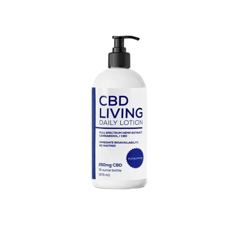 Cbd Living Lotion 250mg Be Pain Free Global