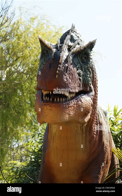 Model Tyrannosaurus Rex Dinosaur Stock Photo Alamy