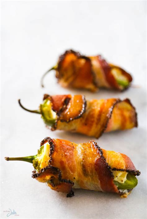 Bacon Wrapped Jalapeno Popper Appetizer Cookped