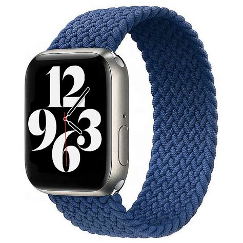 Braided Solo Loop Watch Band For Apple Watch Series 6 38mm Etsy